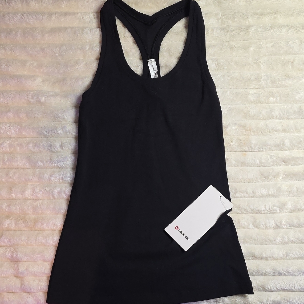 lululemon athletica Black nulu tank nwt
